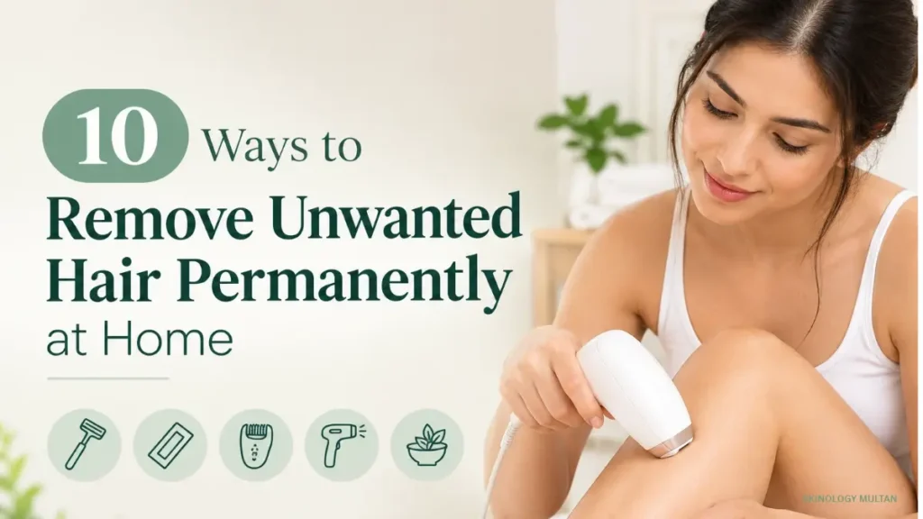 10 Ways to Remove Unwanted Hair Permanently at Home (2026 Guide)