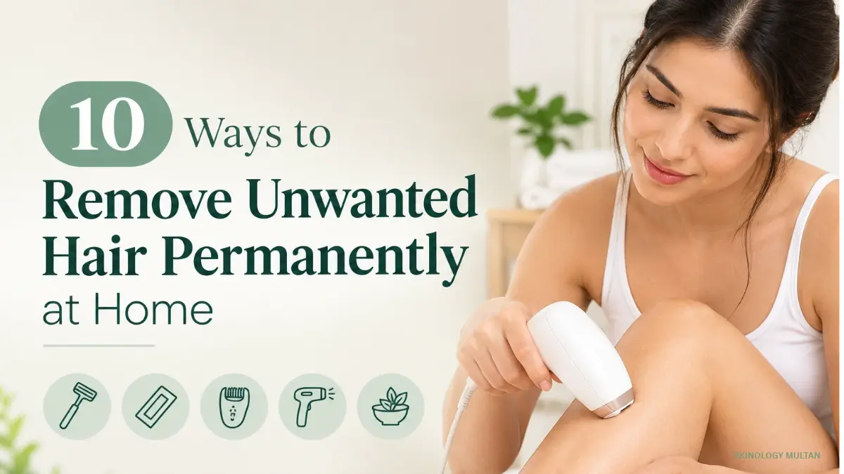 10 Ways to Remove Unwanted Hair Permanently at Home (2026 Guide)