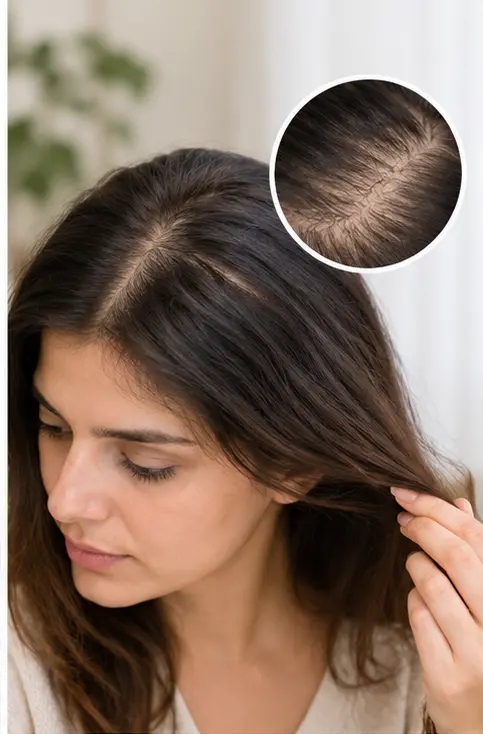 Reduced Hair Density