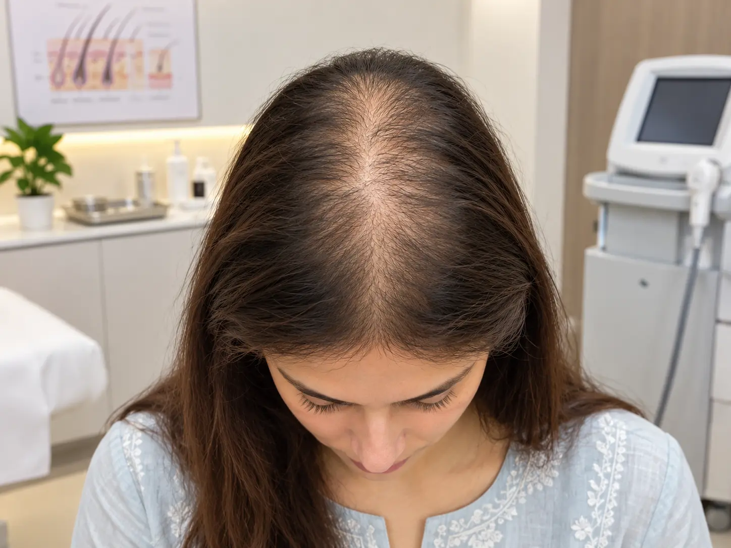 female pattern hair loss in Multan